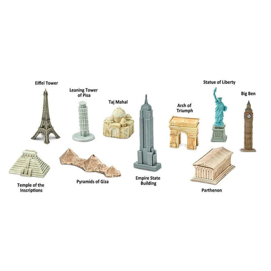 a figurine of the Statue of Liberty from the TOOB® Figurines Around the World Bulk Pack.