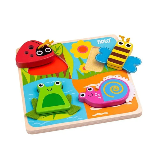 Touch and Feel Bugs Puzzle