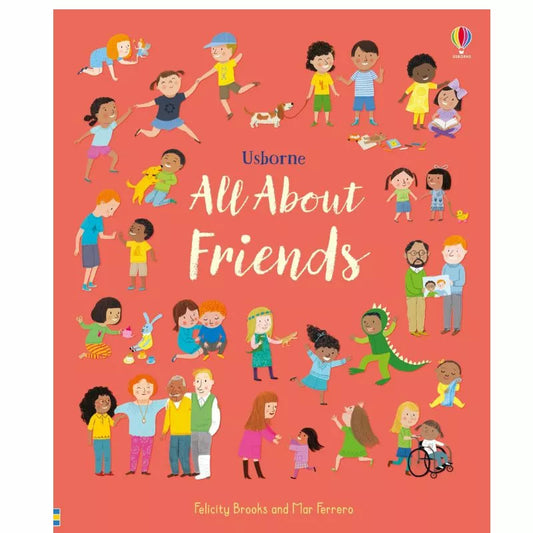 Usborne All about Friends - a fun and engaging children's book exploring different types of friendships.
