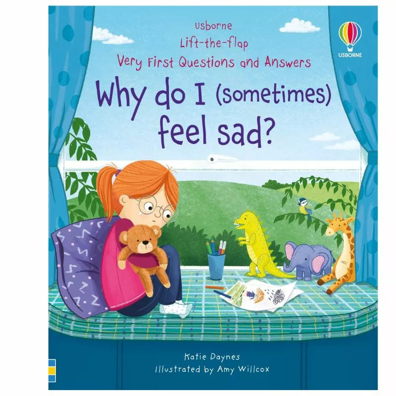 This emotion-filled book tackles the question, "Usborne Lift-the-flap Very First Questions and Answers: Why do I (sometimes) feel sad?