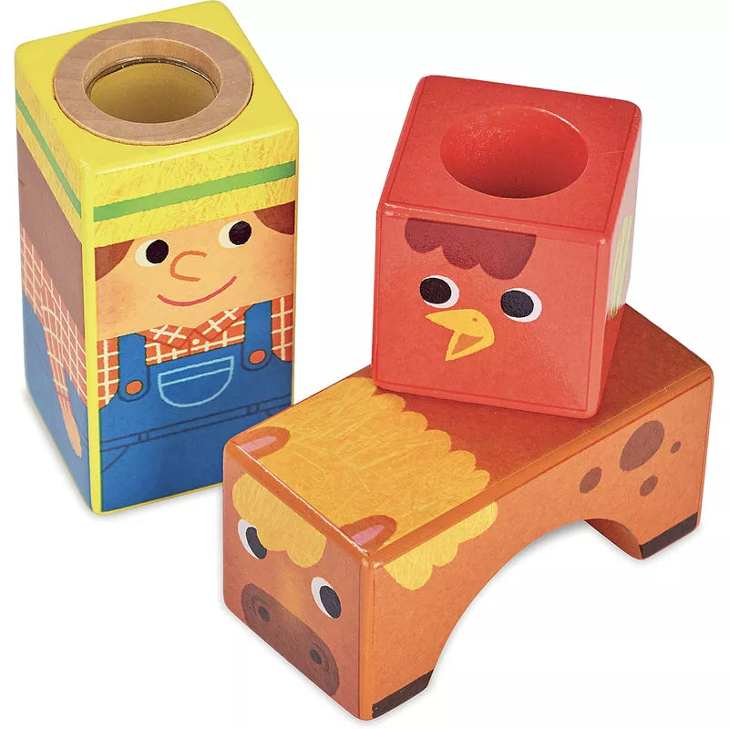 Vilac Farm Musical Blocks.