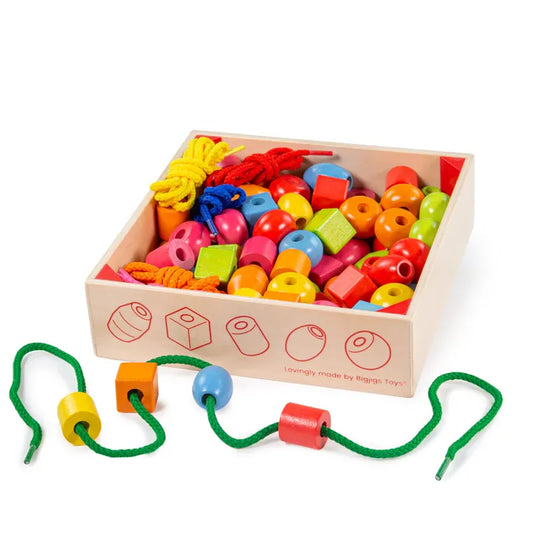 Crate of lacing Beads