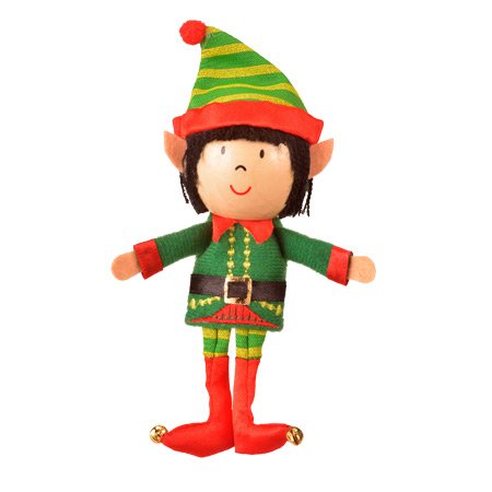 Fiesta Crafts Boy Elf Finger Puppet