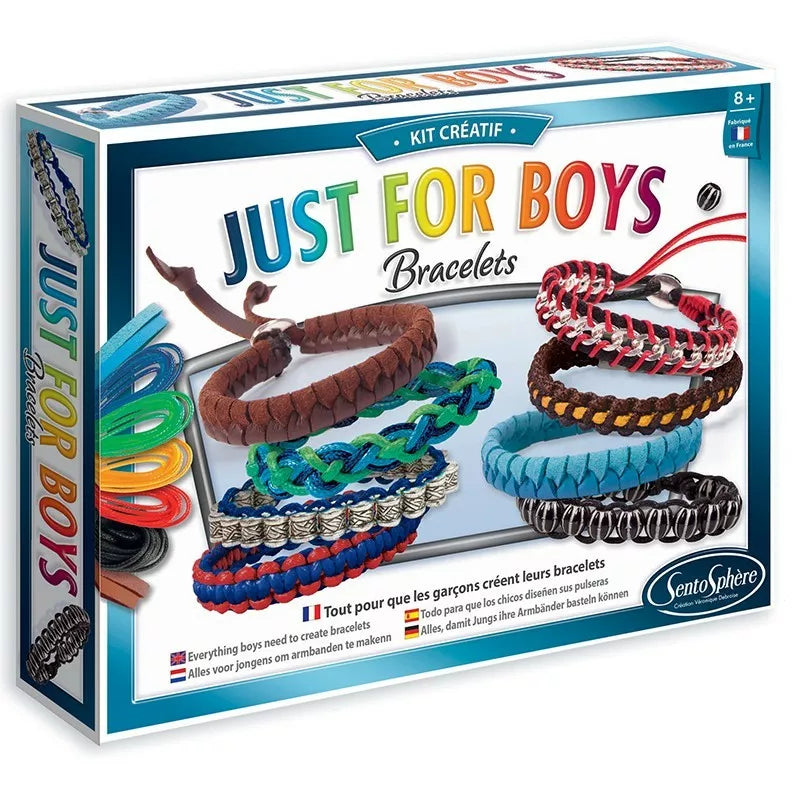 Sentosphere Bracelets Just For Boys crafty kit.