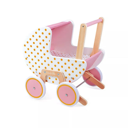 A Janod Candy Chic Doll's Pram.