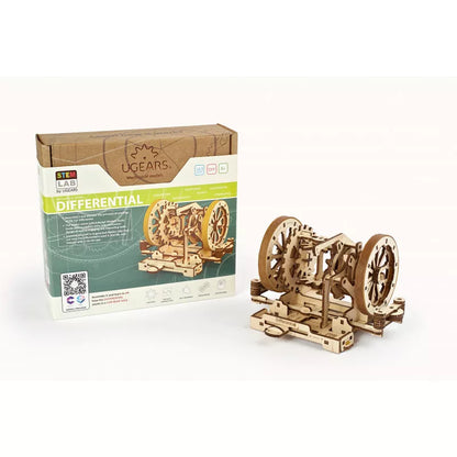 a Ugears Differential STEM Lab Model