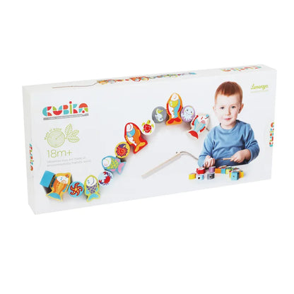 Cubika Fish Lacing Toy