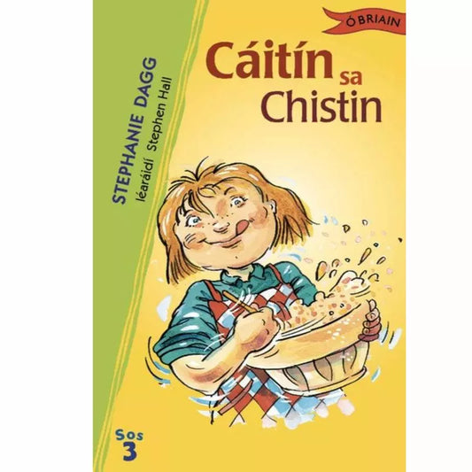 Cáitín sa Chistin book 3 is a captivating Irish language paperback.