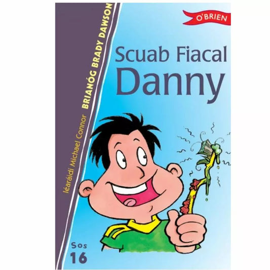Scub Fiacal Danny" is an Irish language book that celebrates the love of reading. This captivating toy introduces young readers to the joy of storytelling and linguistic exploration.