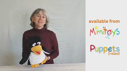 Erwin the Penguin Hand Puppet – 33cm