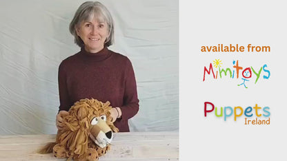 Carl the Lion Hand Puppet - 45cm