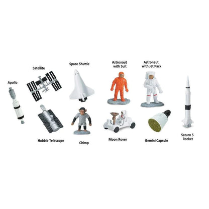 nasa's TOOBS® Figurines Space set.