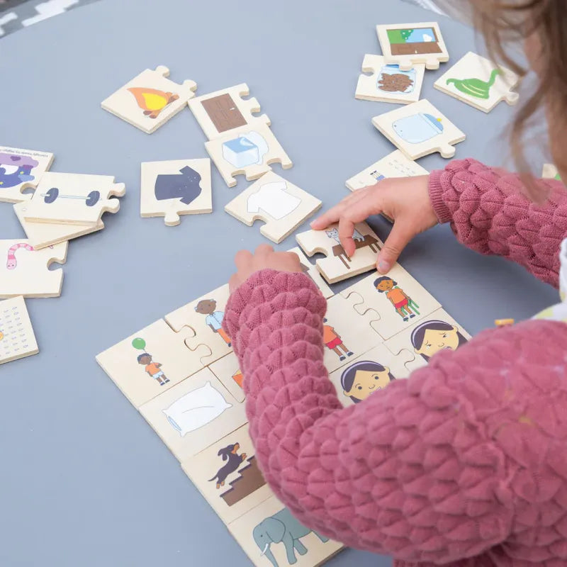 Things that go together Wooden Puzzle