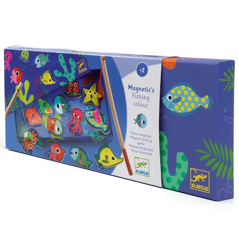 A box of Djeco Magnetic Fishing Game.