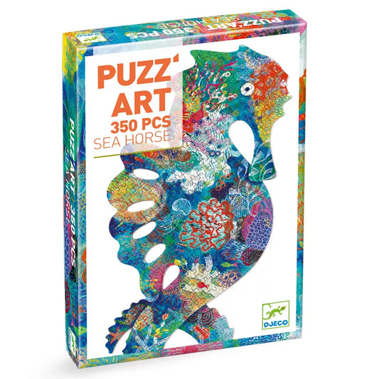 A Djeco Puzz'Art Sea Horse puzzle box.