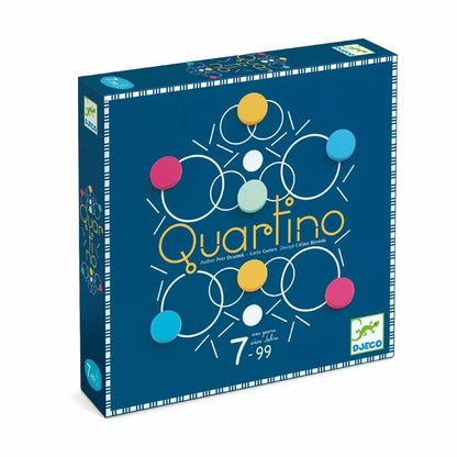 A Djeco Quartino Game board game.