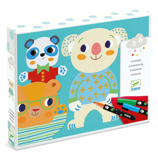 A box of Djeco Colouring The cuties with a picture of a bear and a bear cub.